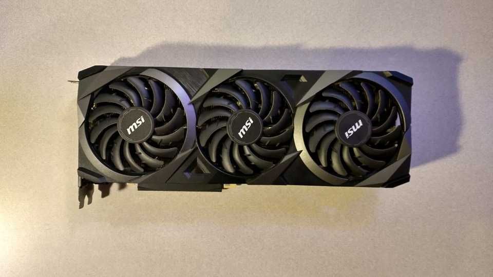 Видеокарта MSI RTX 3080 VENTUS 3X PLUS 10G OC. Почти что новая.
