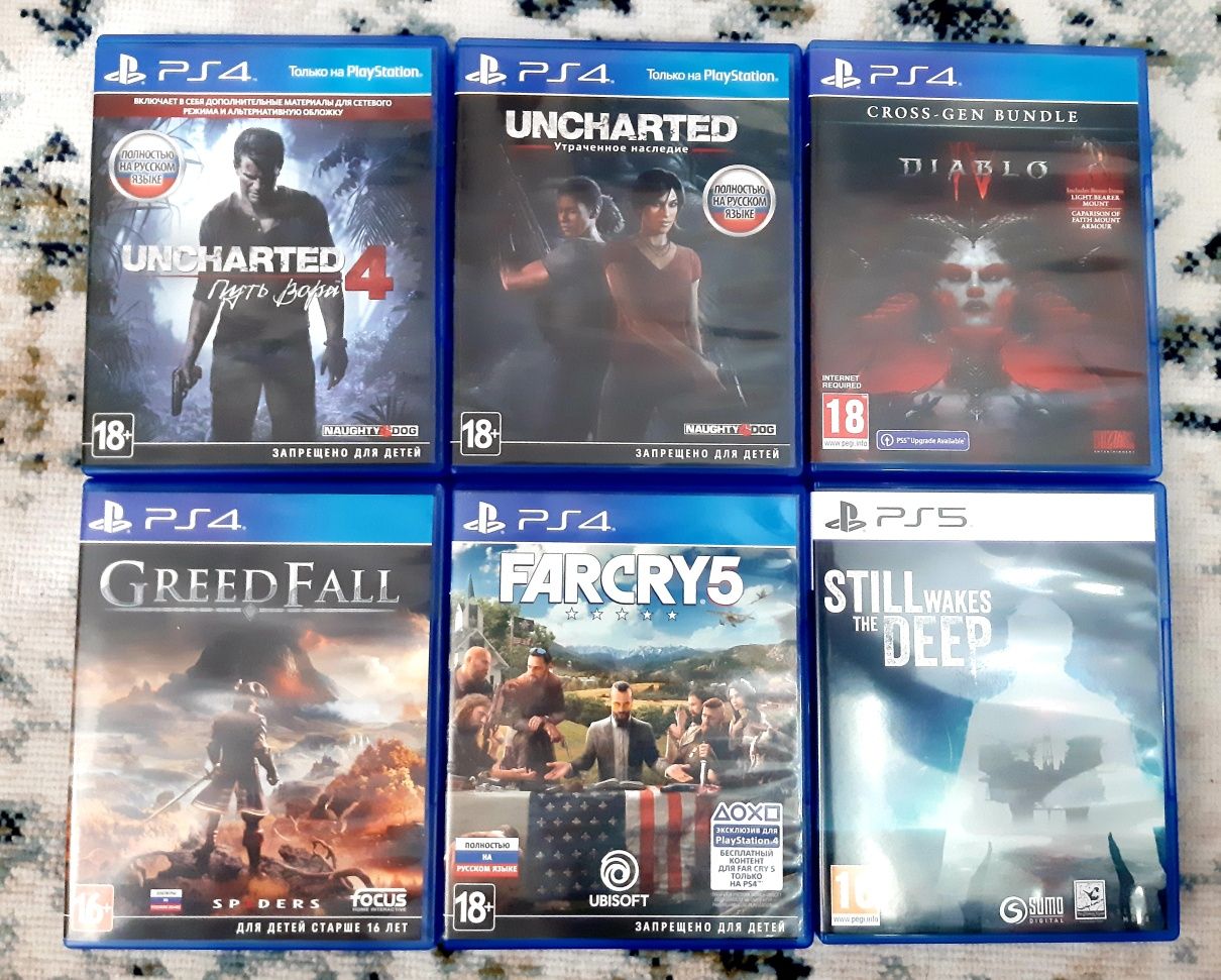 Игры на PS4 и PS5