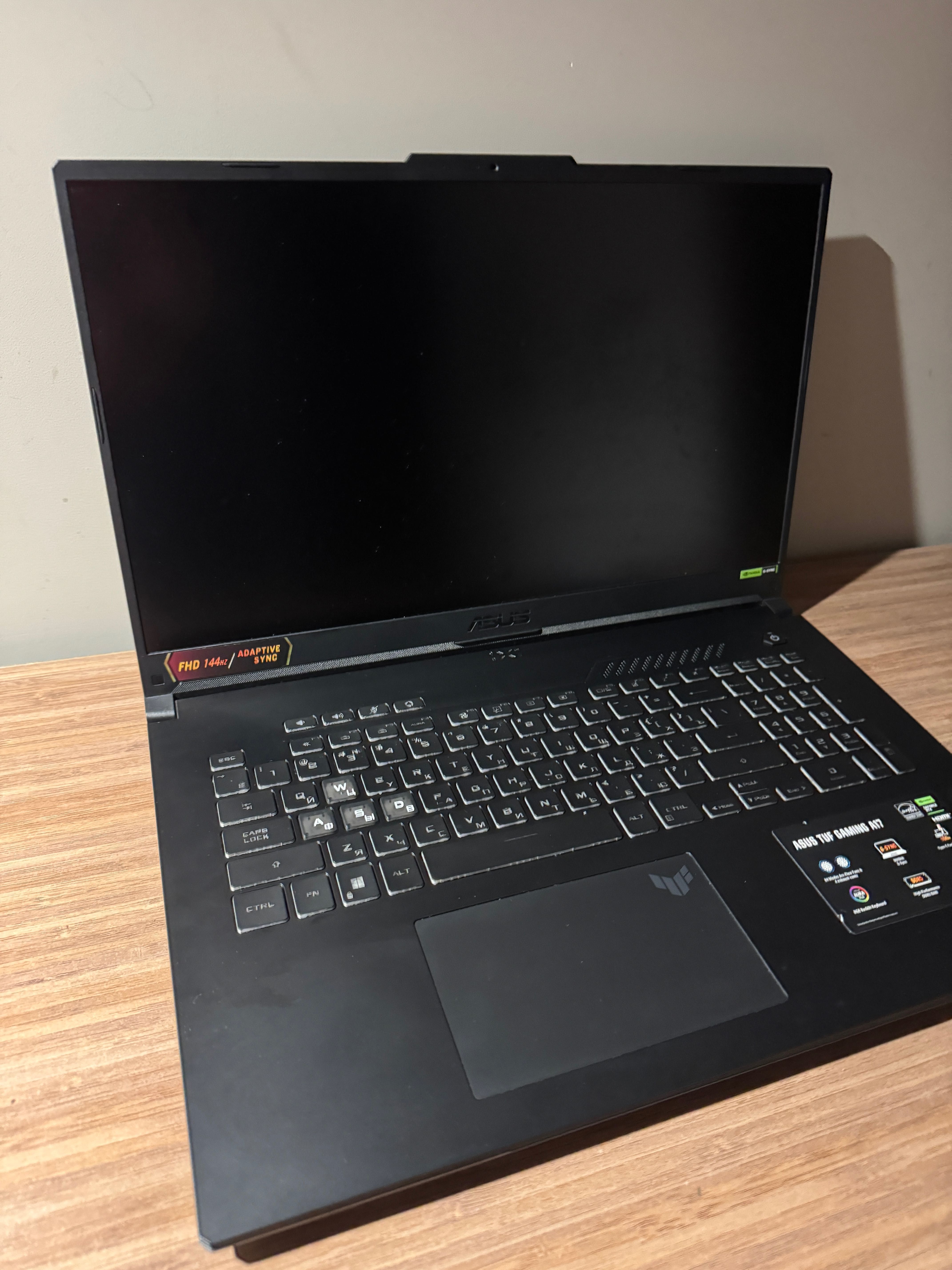 Игровой ноутбук Asus TUF A17