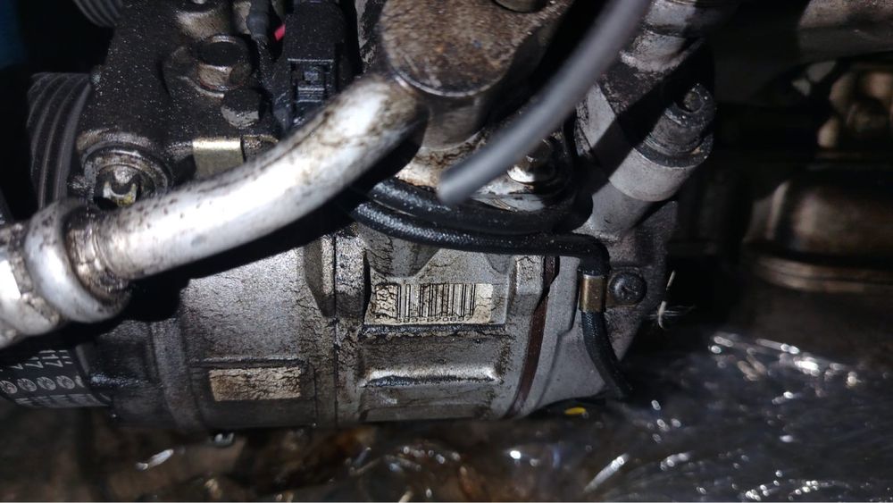 Компрессор кондиционера мерседес w211 w203 w220