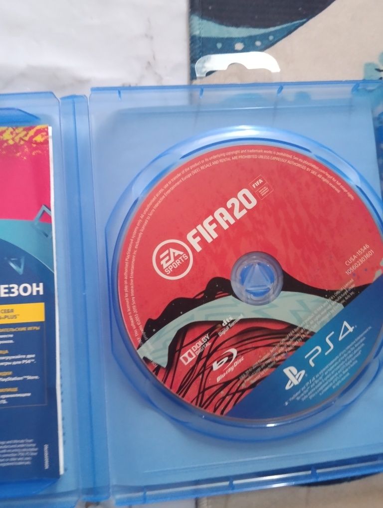 Продаю диск для пс 4 фифа 20