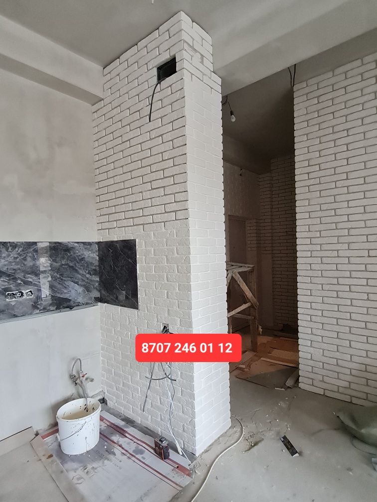 Римский кирпич из гипса в Алматы