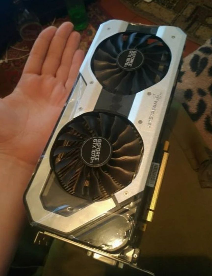 Видеокарта Plit 1070ti Jetstream