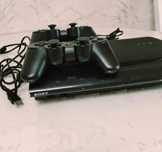 Пс3 слим ps3 slim коробка джостик 5 игр каспи ред