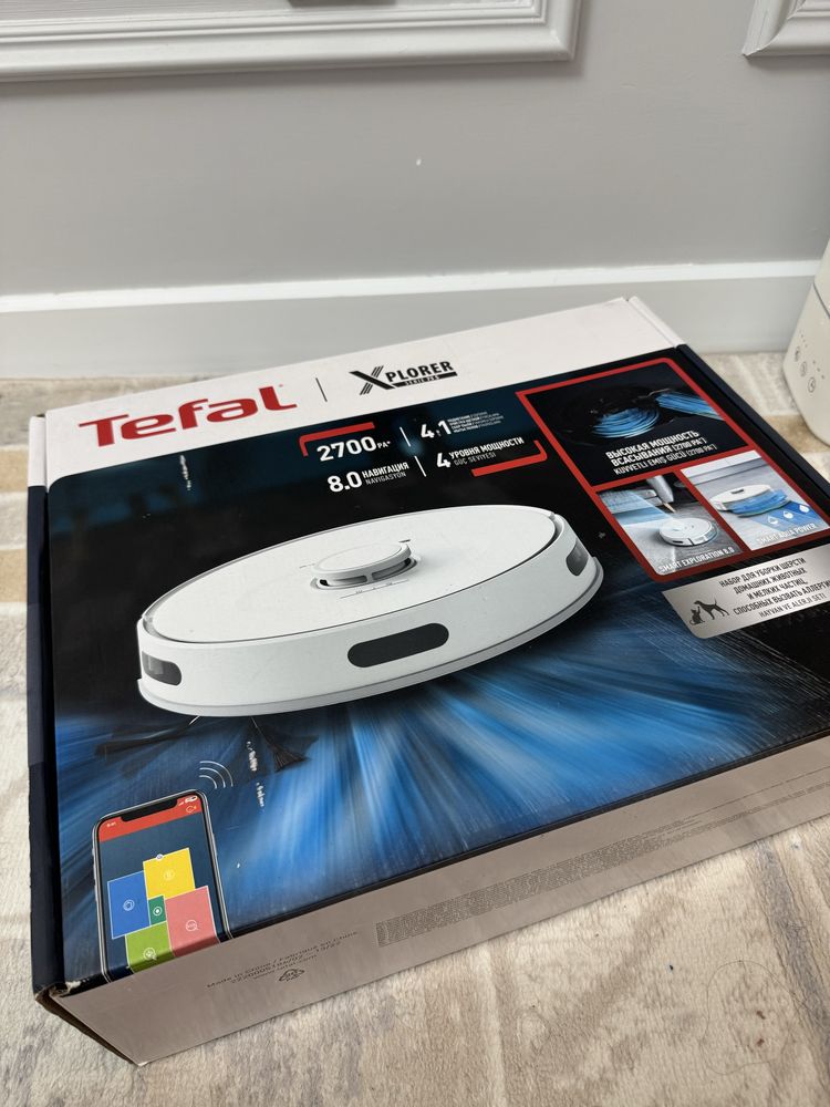 Робот пылесос Tefal xplorer 75s