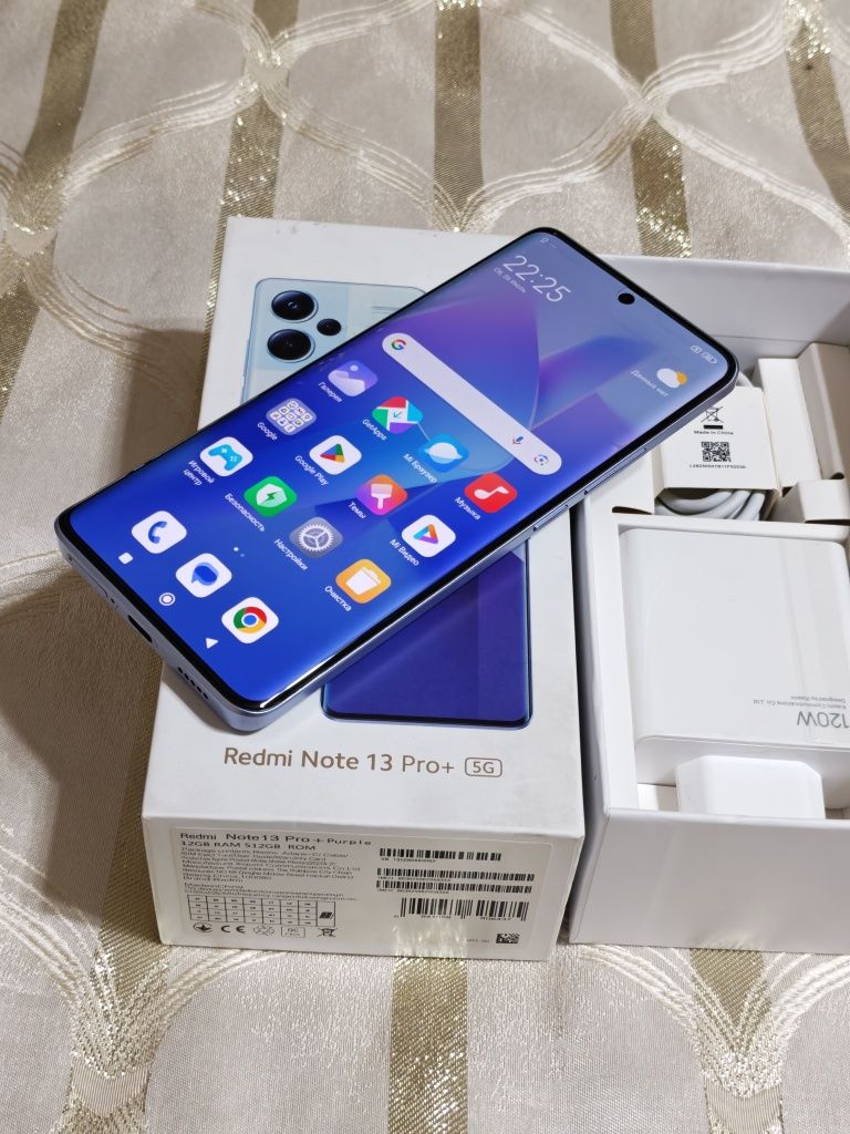 Redmi Note 13 Pro Plus 512 gb Ram 12 5G полный комплект