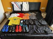 Беговые футболки и шорты Nike, Asics, Kalenji, Mizuno