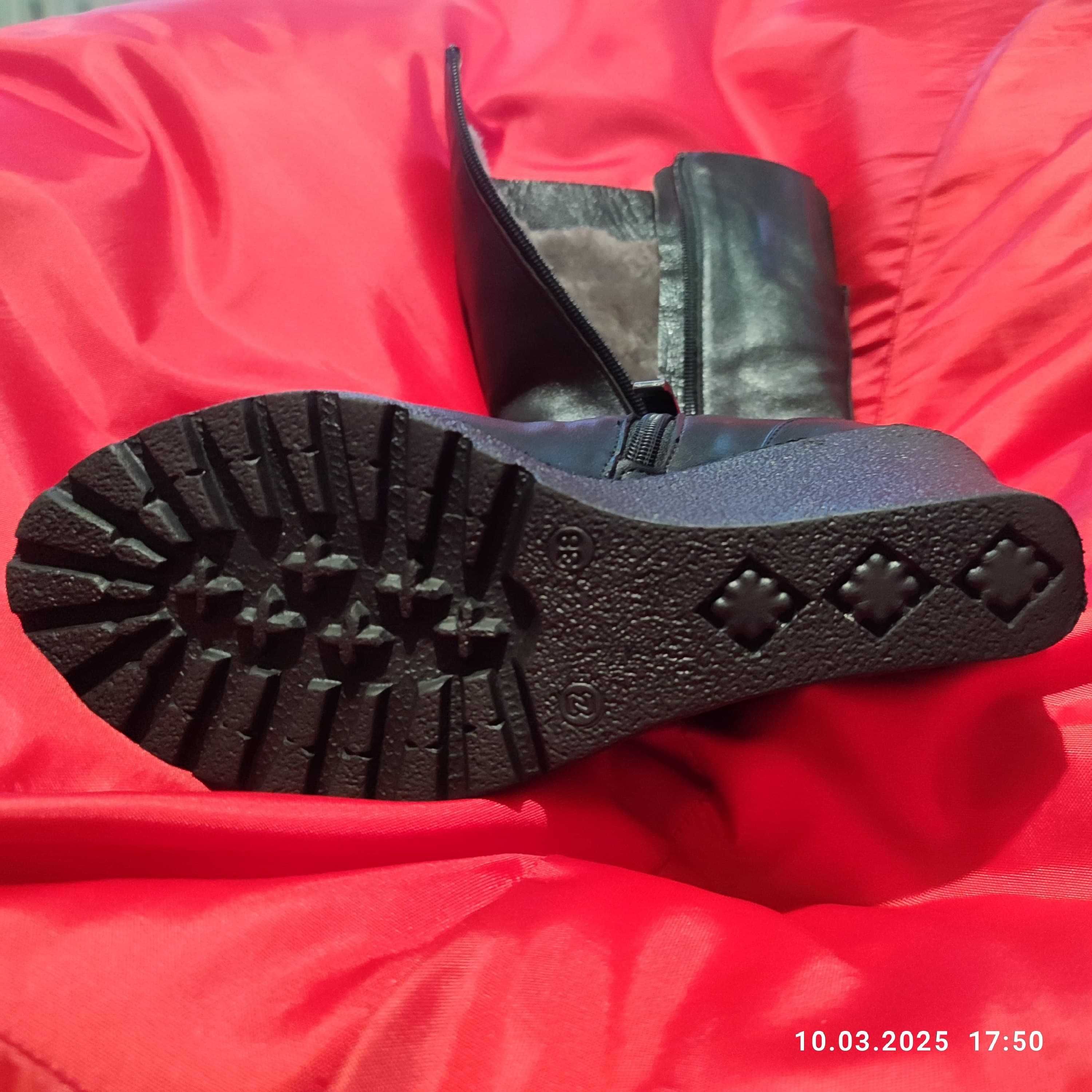 Продам турецкие сапоги натуралка