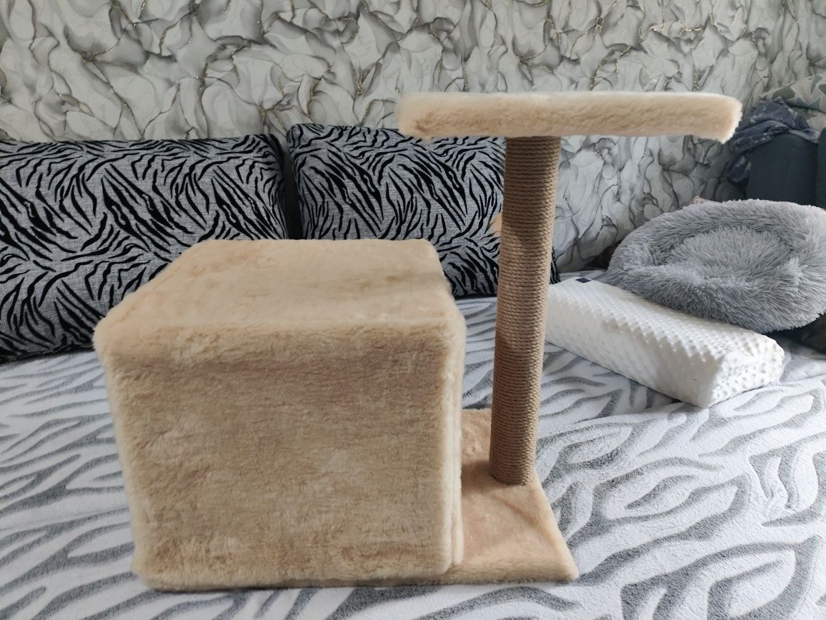 Кошачий домик с коктеточкой в сборке