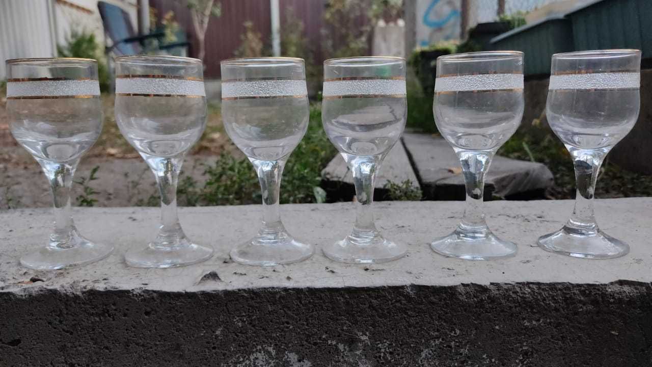 рюмки, 6 штук, продам