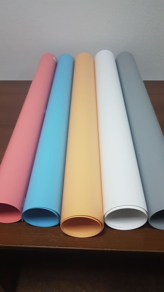 Фотофон PVC 100*200 см, фон гибкий пластик для предметной съёмки, фуд