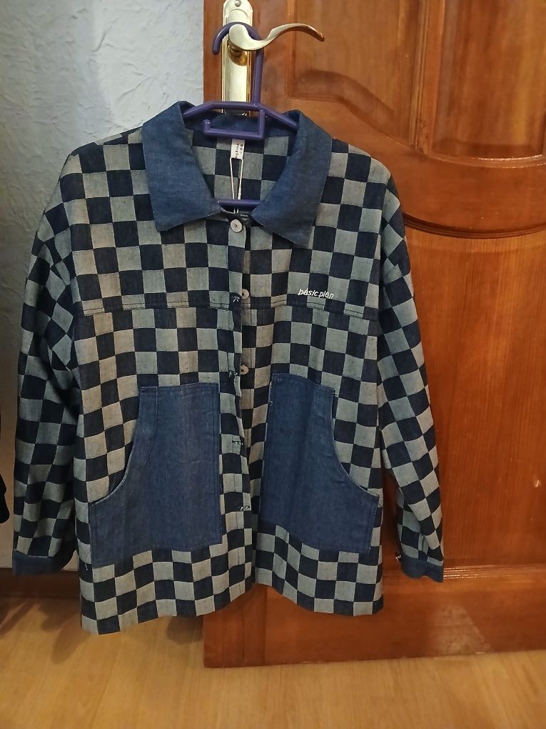 Новые джинсовые куртки 46-50
