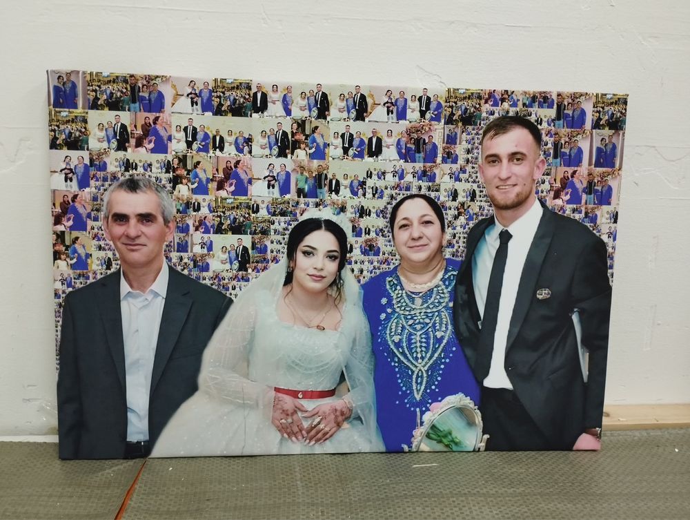 Фотомозайка,фотография,фотомозаика,картина на холсте,дрим арт.
