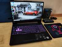 Игровой Asus TUF Core i5-10 ОЗУ 16GB SSD 1TB мощный ноутбук продается