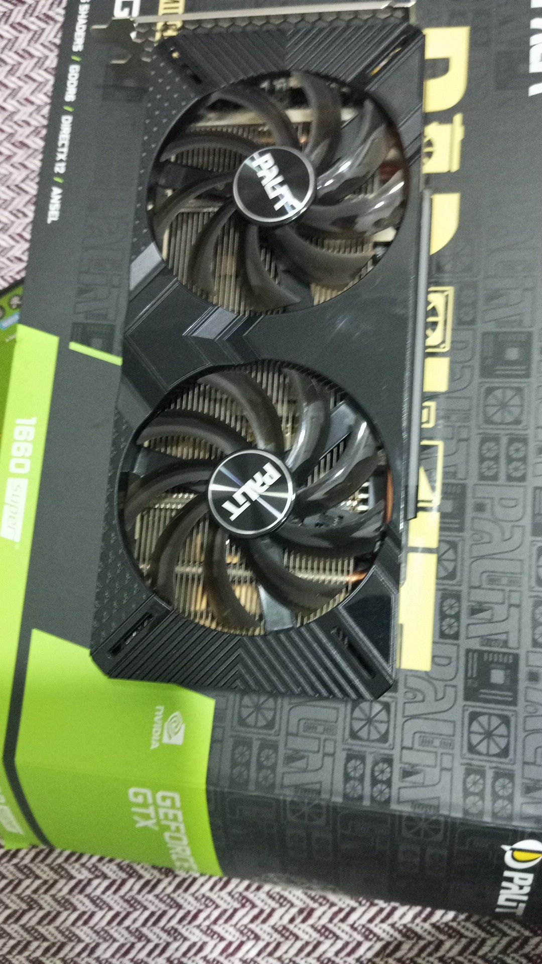 PВидеокарта Palit GeForce GTX 1660 Super GamingPro 6GB GDDR6