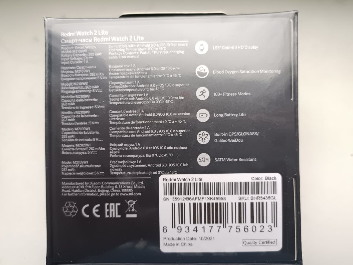 Redmi watch 2 lite Новые смарт часы