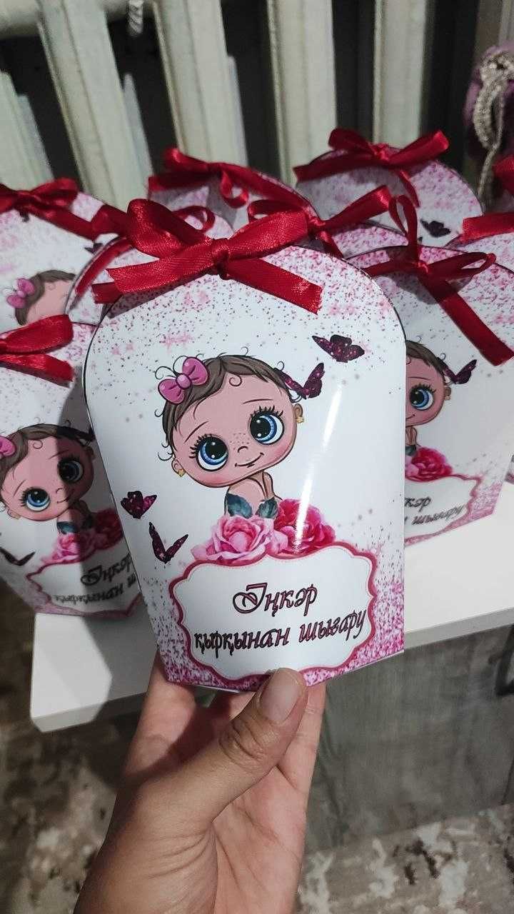 Необычные подарки тойбастар Бонбоньерки