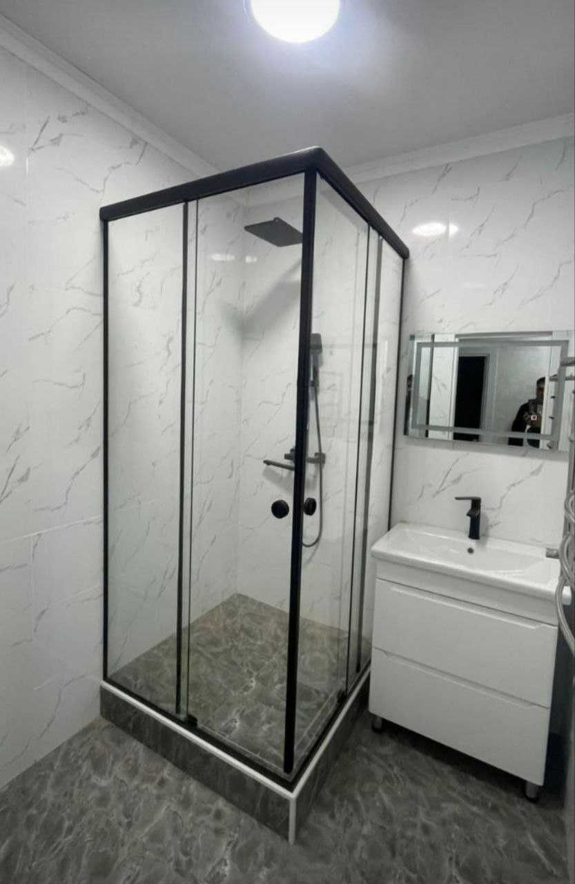 Стеклянная Перегородка Для Душа Размеры Кабины 80х120,80х80,100х100