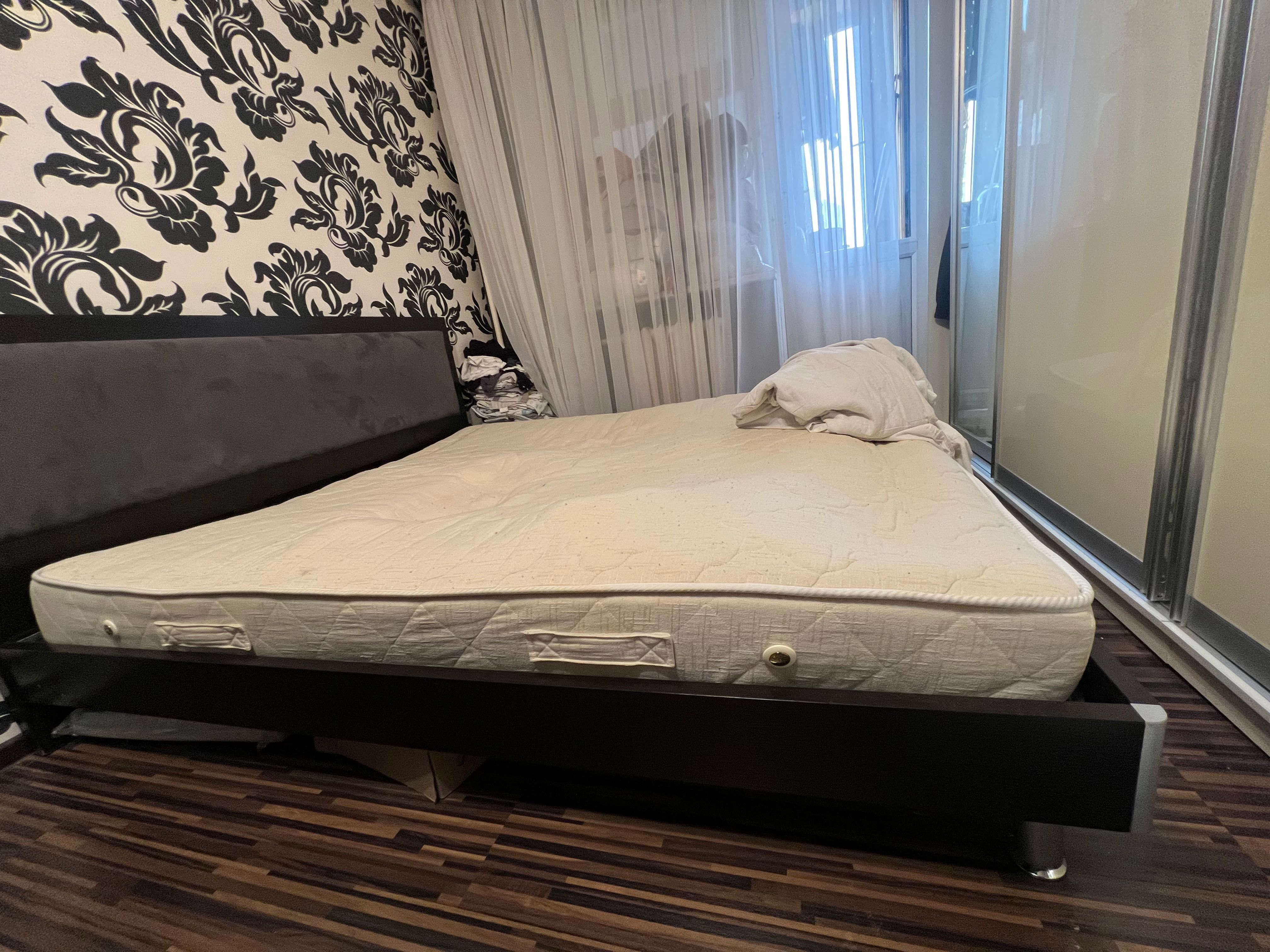Кровать 180*200 цвет венге. МДФ