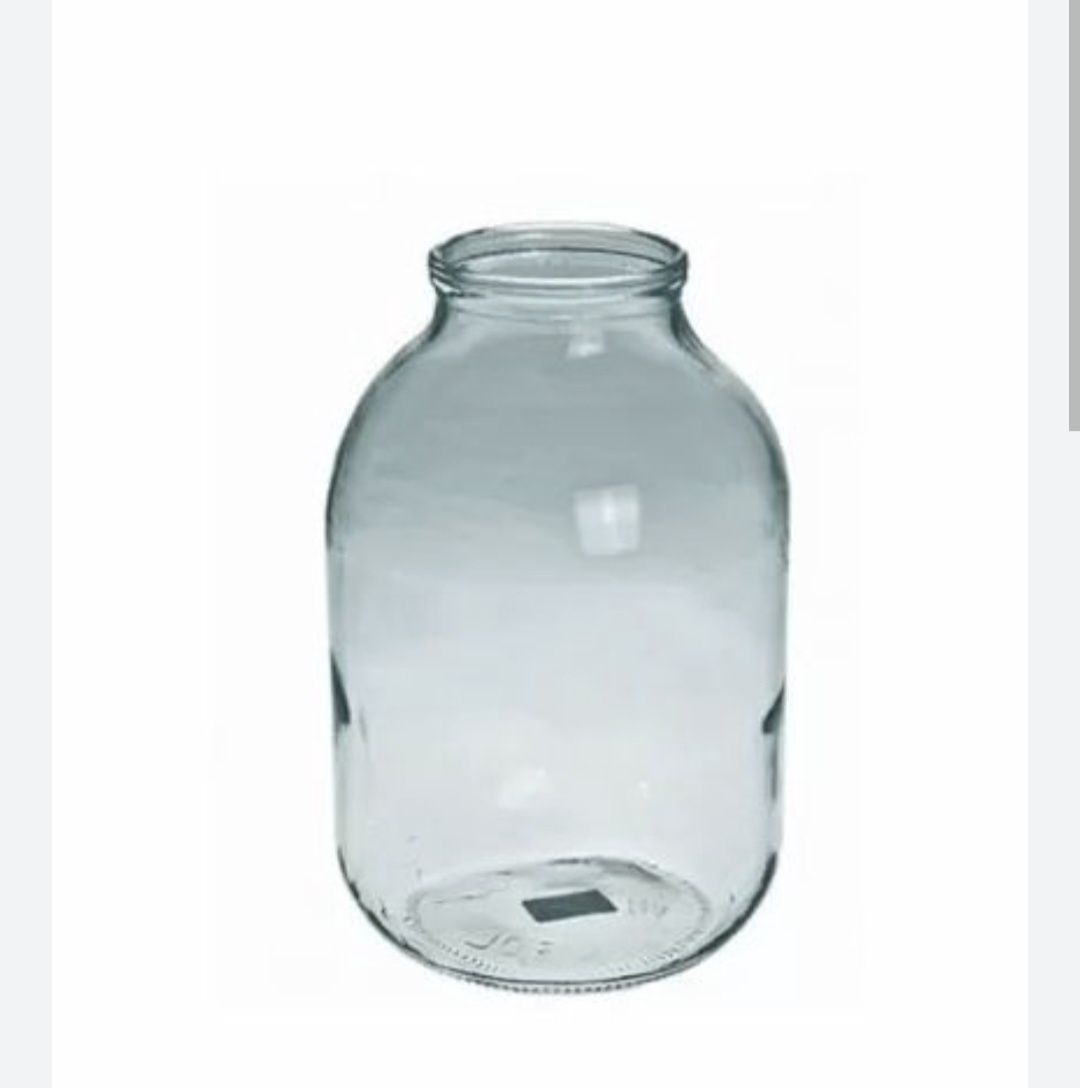 Банки по 100₸, 2,3литр бар.
