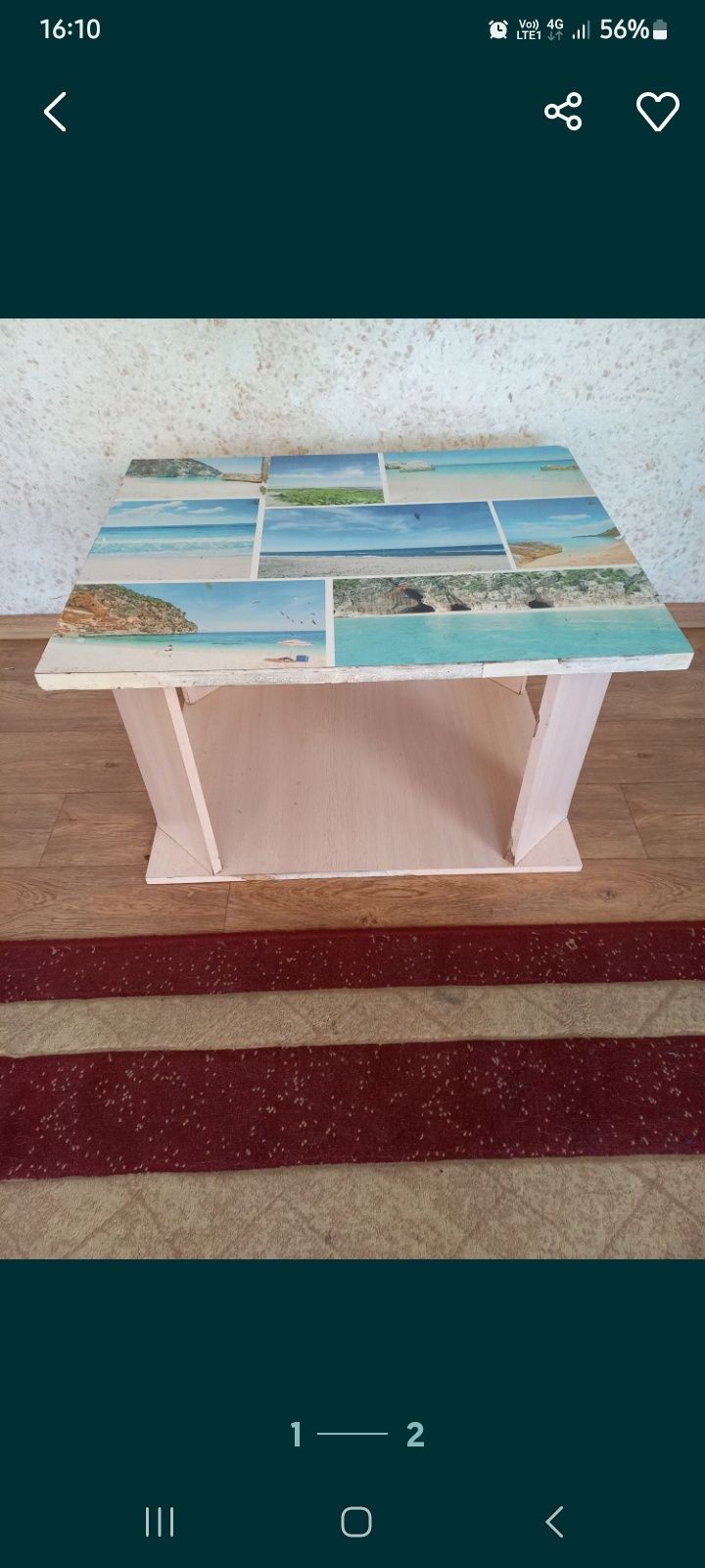 Продам стол 60×80 и журнальный СТОЛ, пуфик