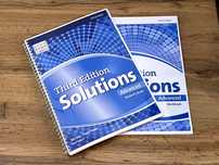 Учебники Solutions Advanced 3 издание Супер качество