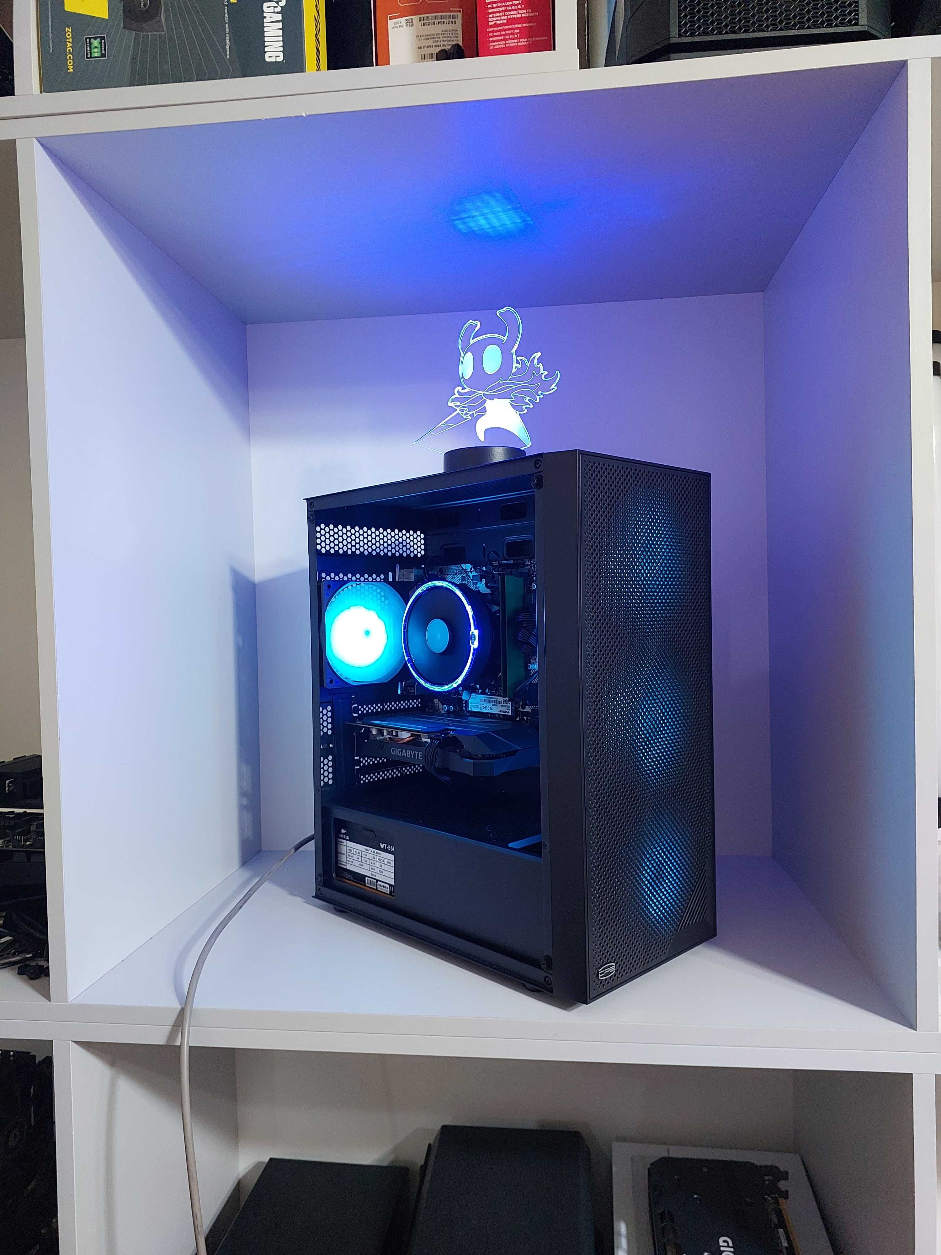 Мощный игровой компьютер Ryzen 5 5600G, RTX 2060 6gb