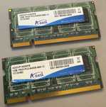 Память 1Gb-Adata-DDR2-PC2-6400s-666-SO-DIMM
