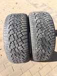 Шины 225/50 R17 - "Continental IceContact 2" (Россия), шипованные.