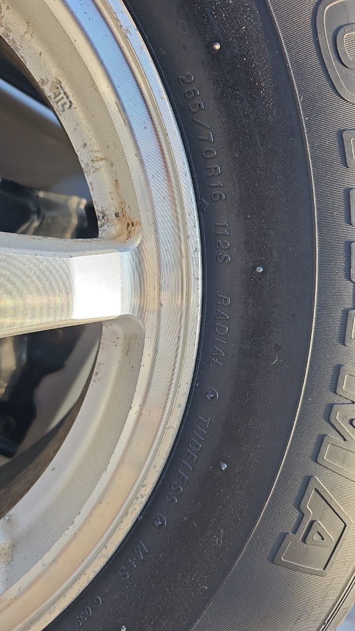 Диск с резиной YOKOHAMA R16 265/70