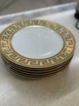 Большие тарелки в стиле Versace. Японский фарфор.