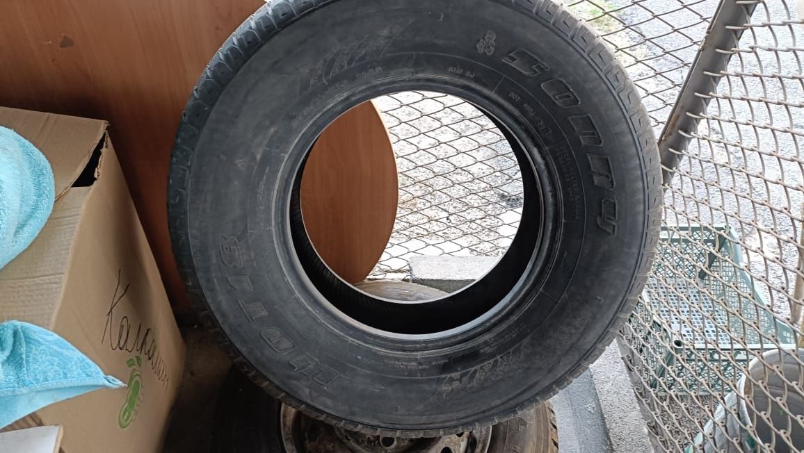 Резина hankooc, Goodyear, perrelli