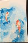 рисунок животных или поироды акварелью
