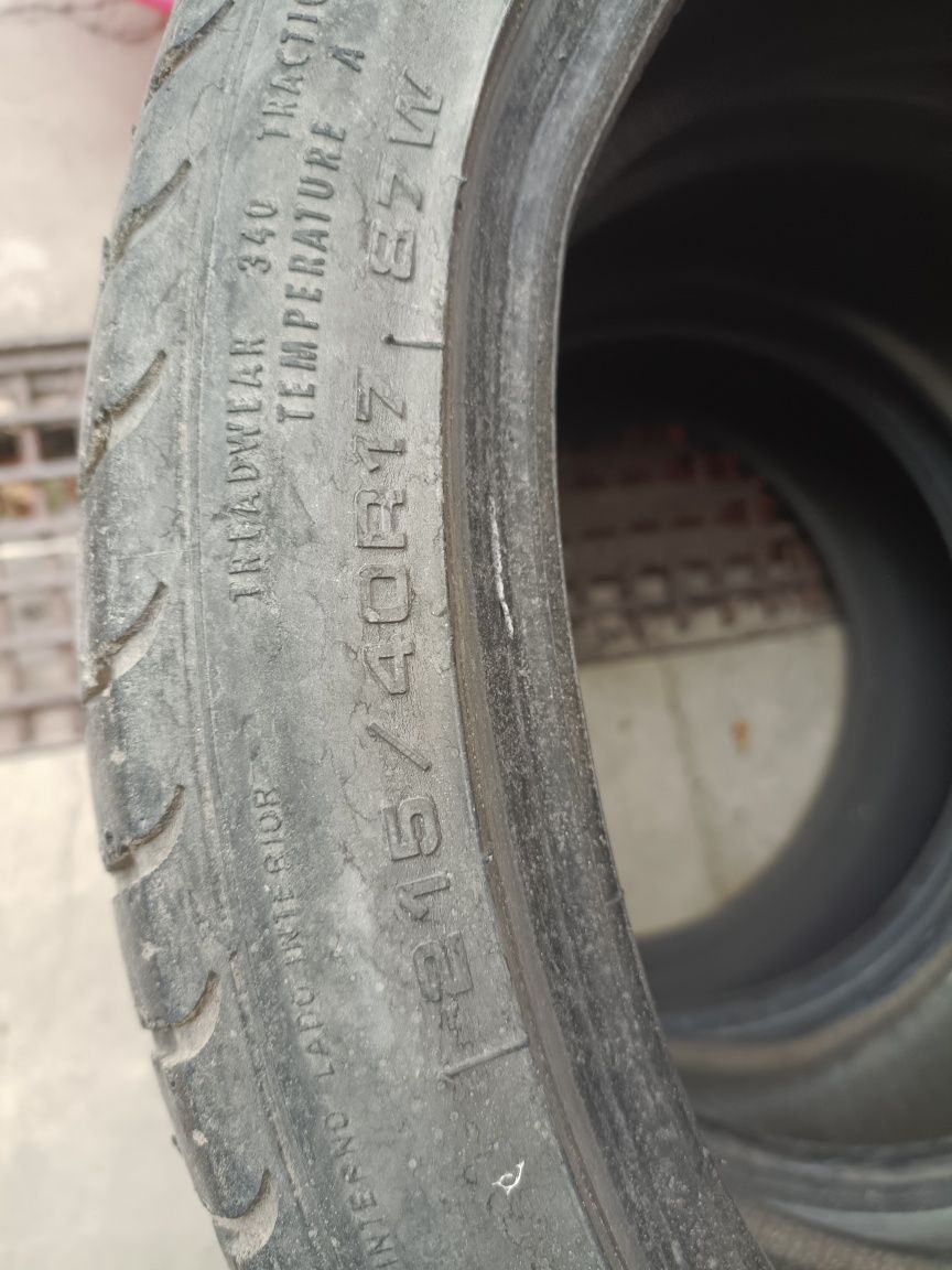 Летние резины 215/40/17