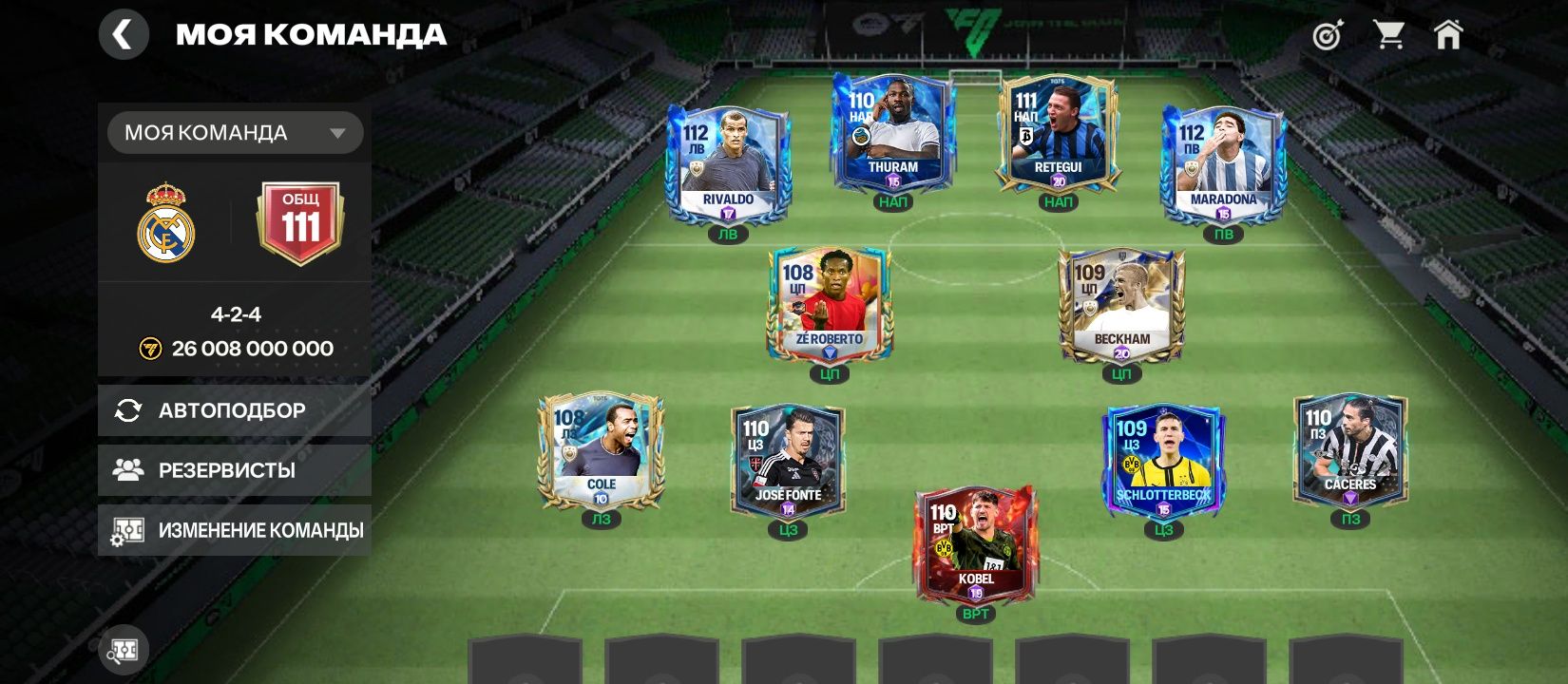 Fc mobile аккаунт продается