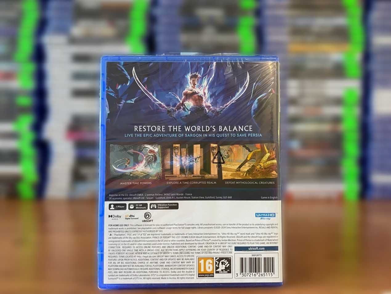 Новый Prince of Persia: The Lost Crown PS5/Принц Персии ПС5 Много Игр