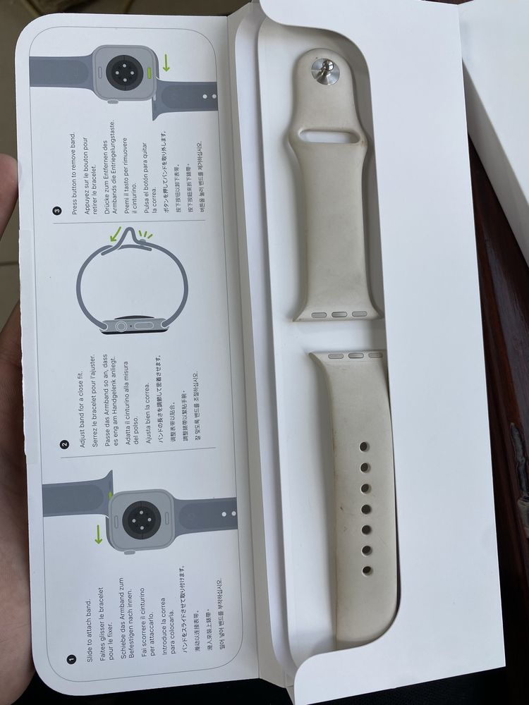 Apple Watch SE GPS Gen.2 2024 S/M 40 мм бежевый