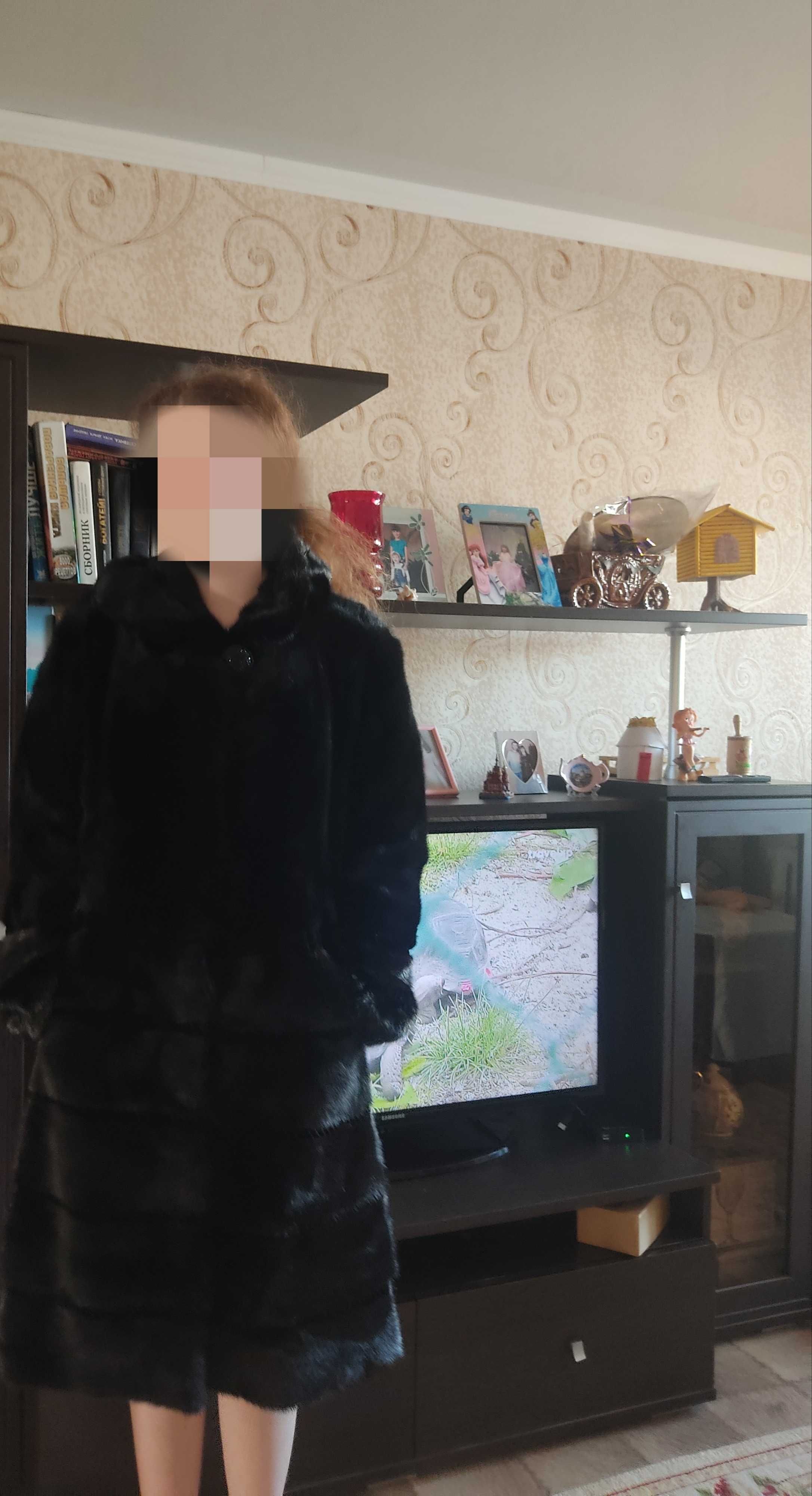 Шуба норковая, идеальное состояние