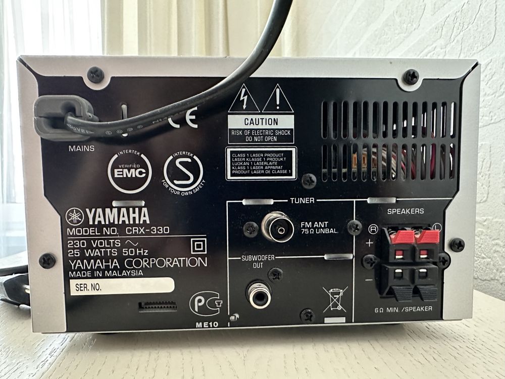 Музыкальный центр Yamaha CRX-330