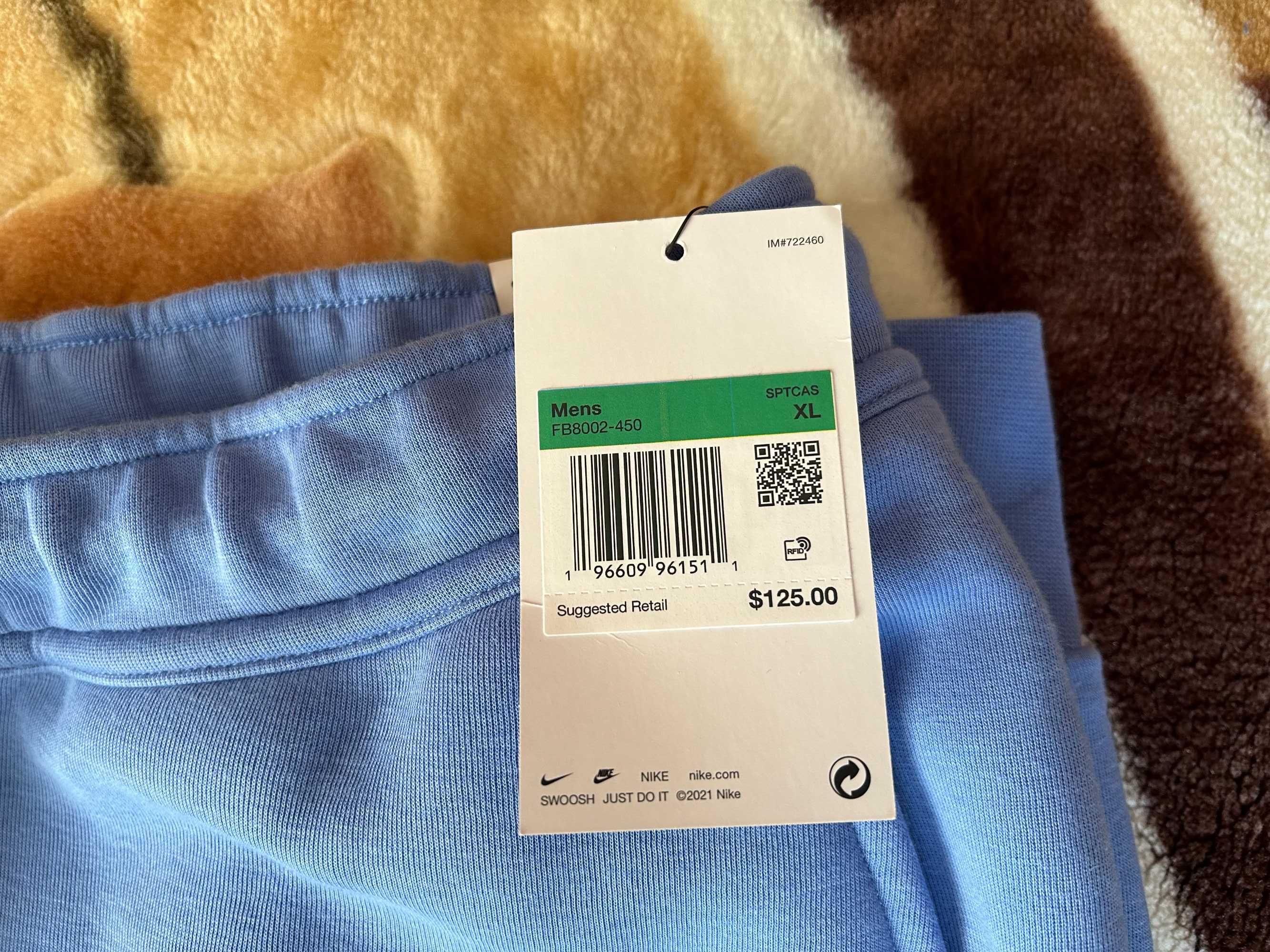 Продаю штаны Nike Sportswear Tech Fleece Men's Joggers размер XL