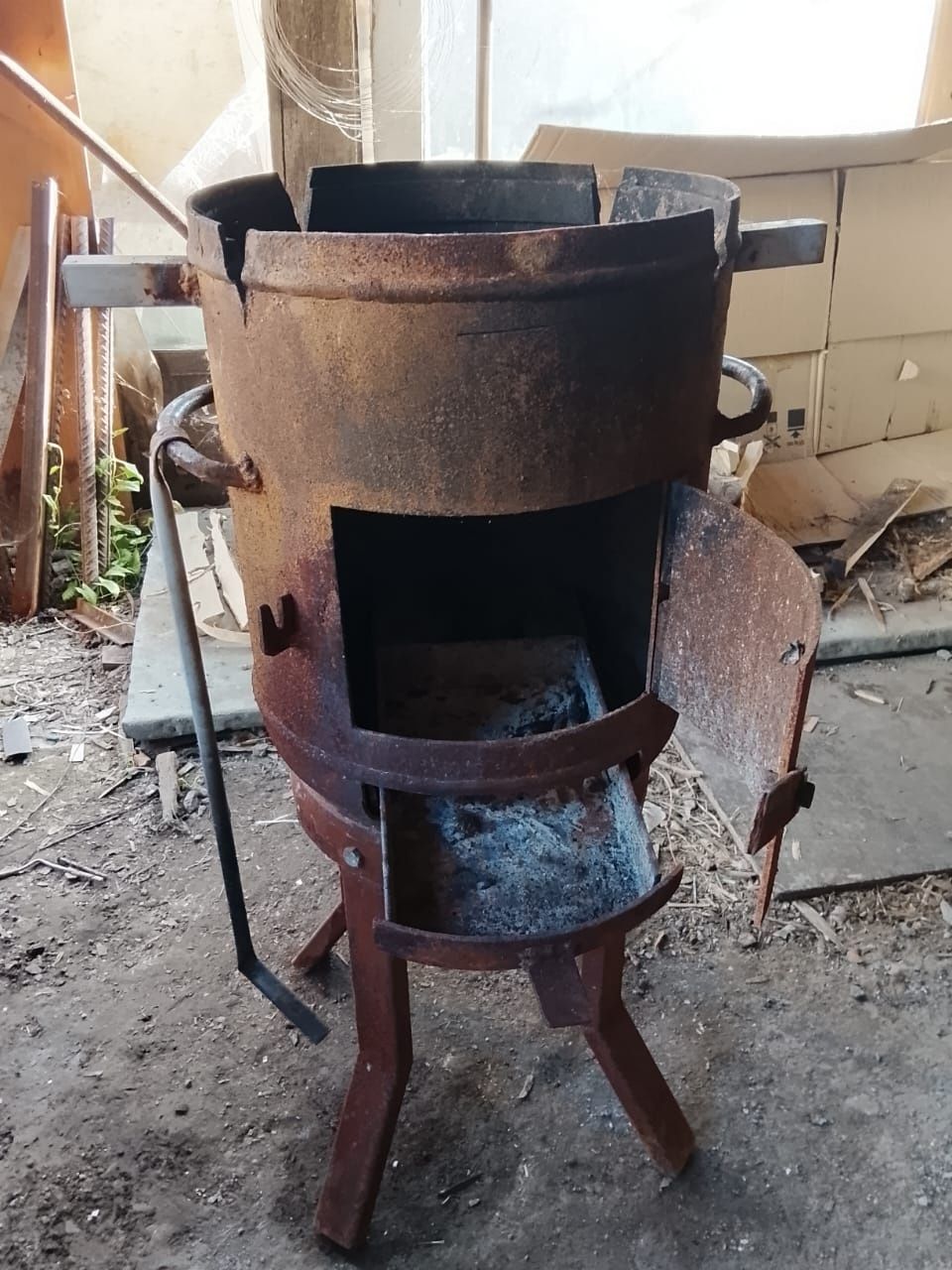 Срочно продам печь под казан