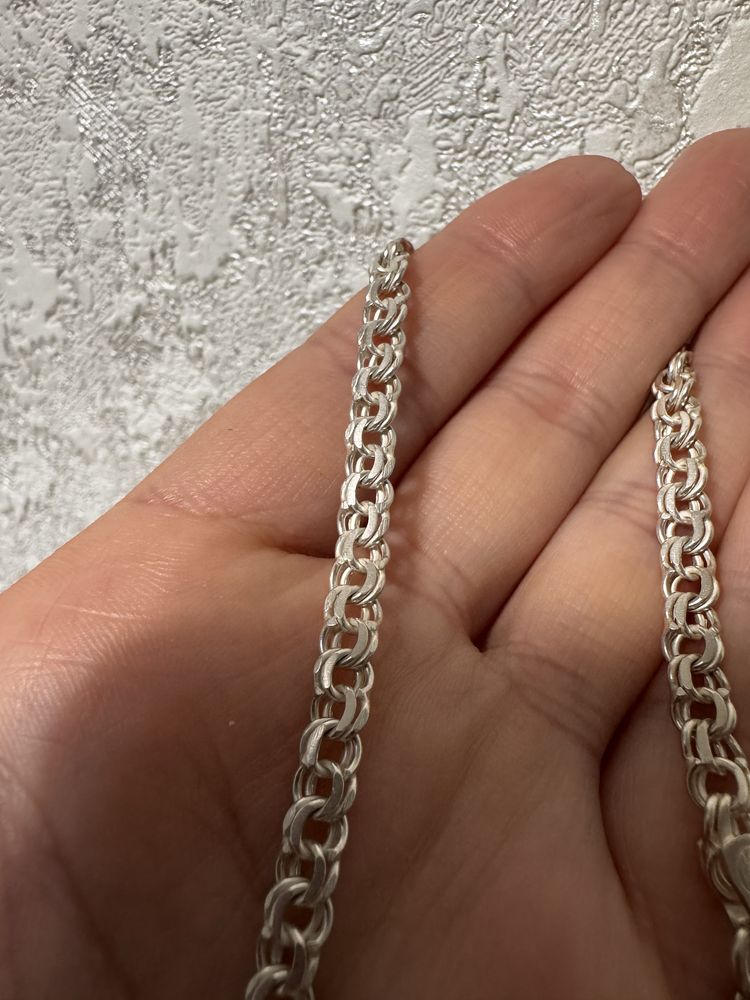 Браслет серебро бисмарк