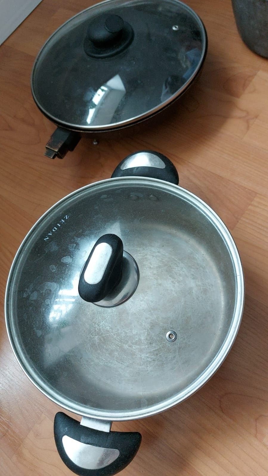 Продам казан.сковороды.кострюли  бу