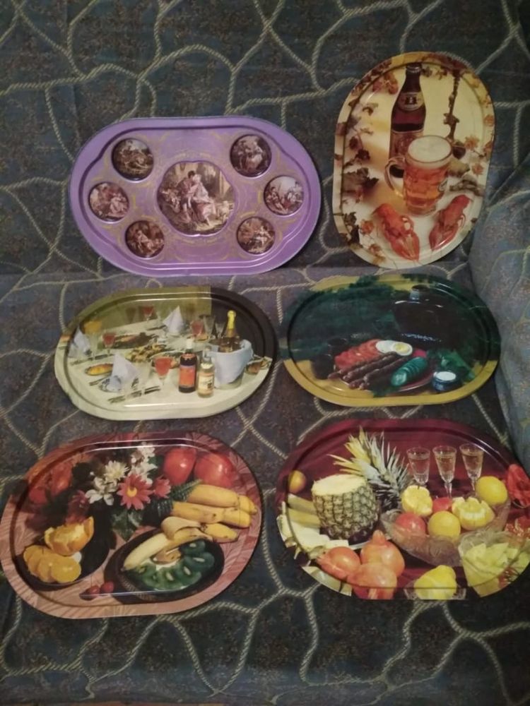 Продам металлические подносы