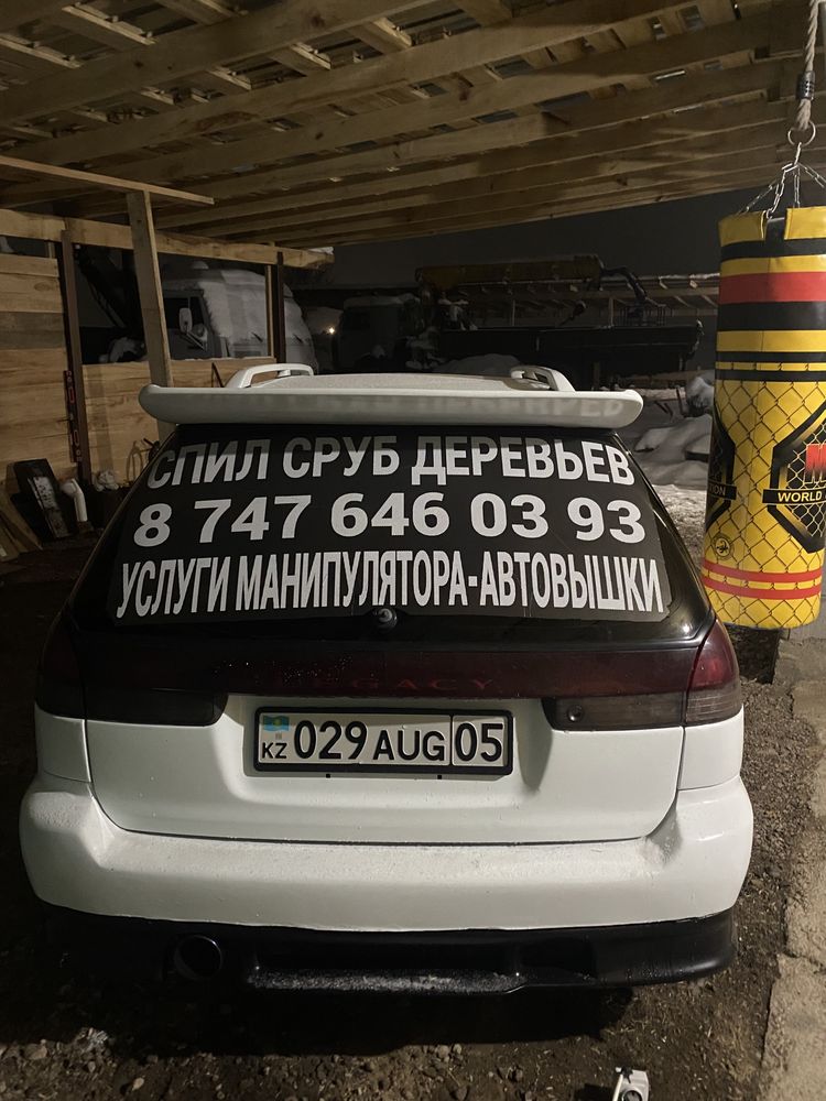 Спил деревьев, Ағаш кесеміз