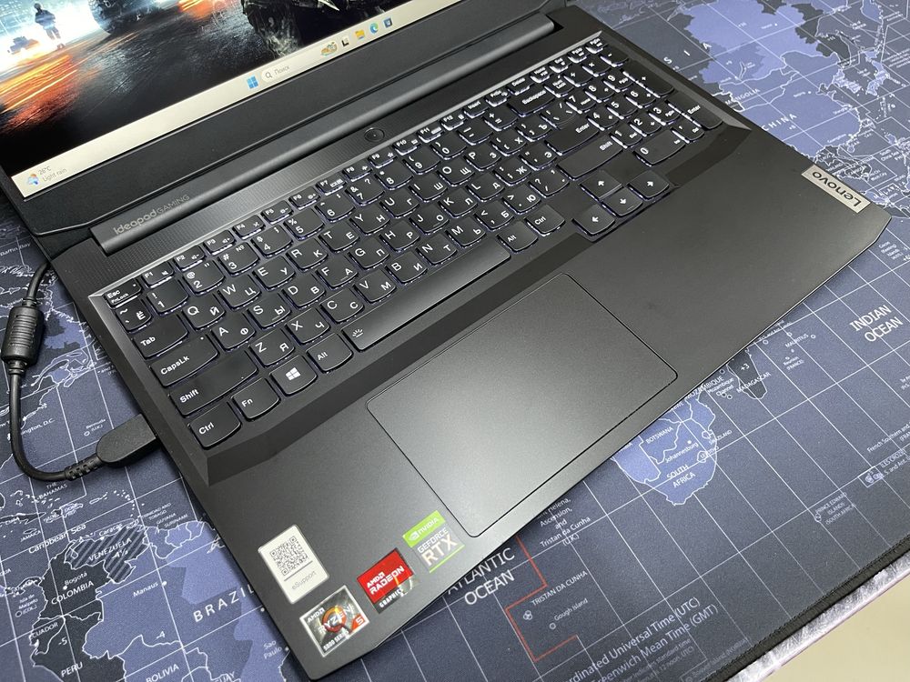 Игровой Ноутбук Lenovo IdeaPad Gaming 3 Ryzen 5-5|16Gb|SSD512Gb|RTX305