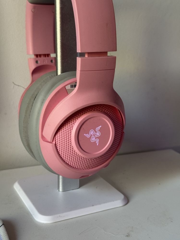 нашуники Razer Kitty розовые беспроводные