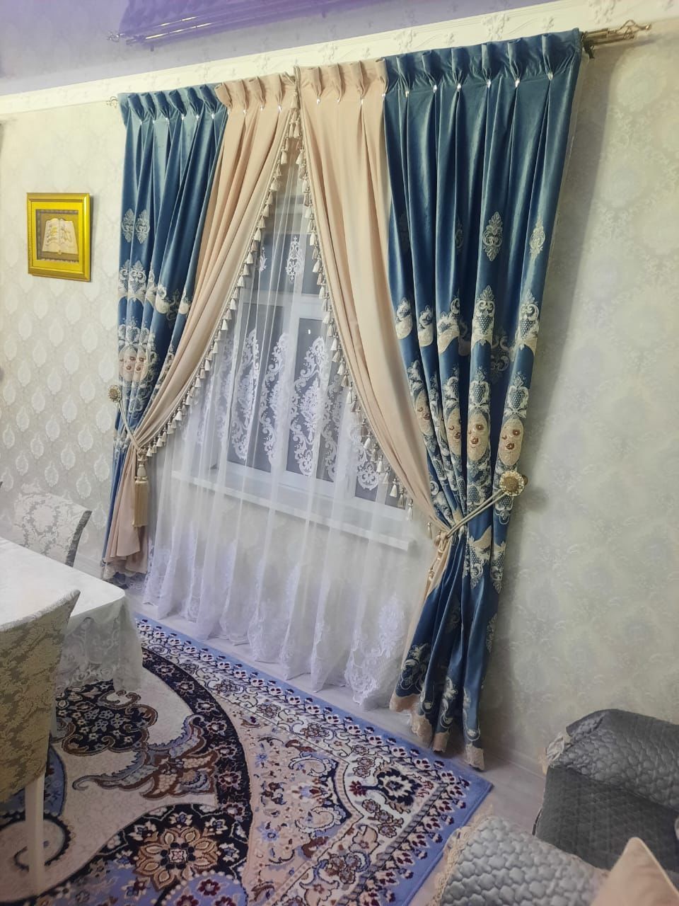 Новый зал перделері сатылады.Тюль сыйлыққа .