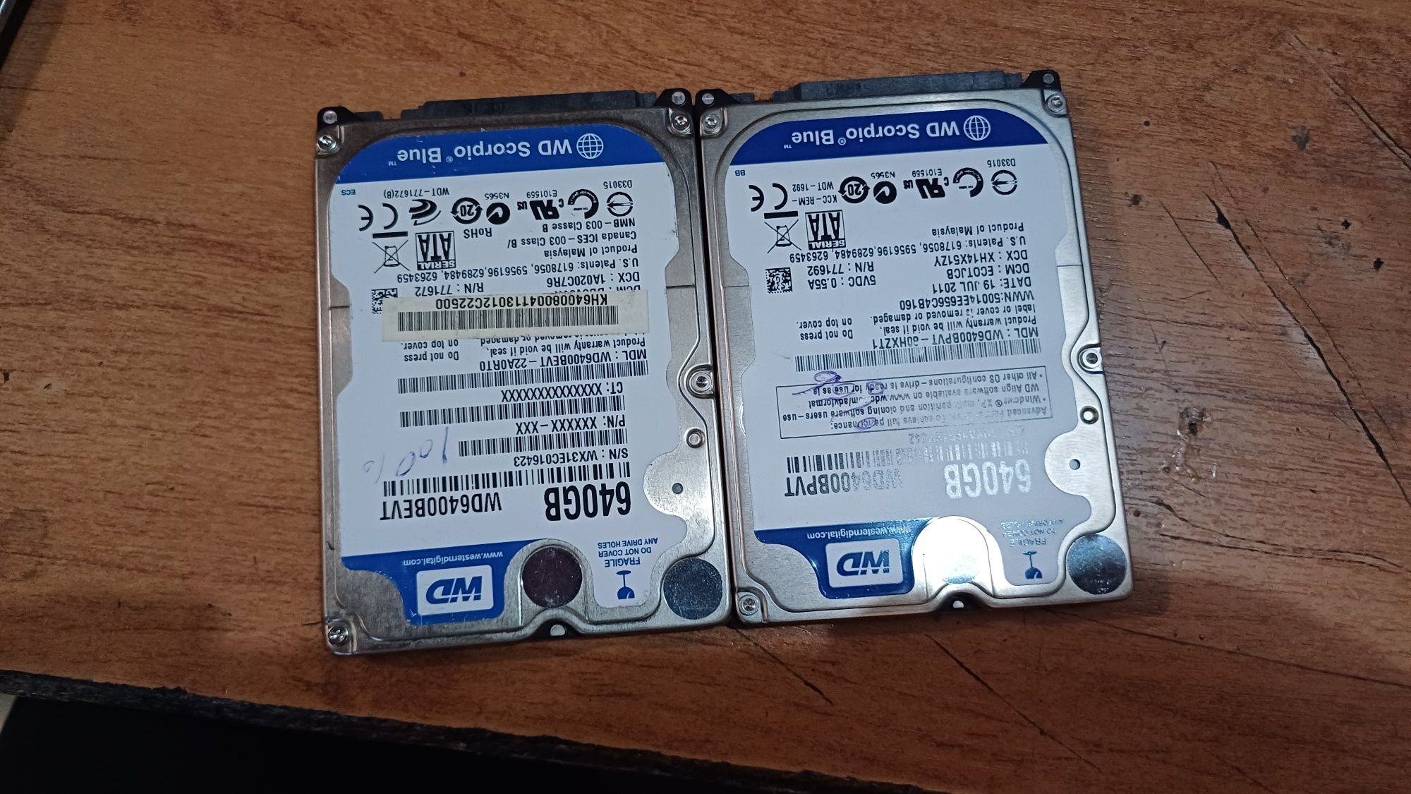 Продаются SSD и Жесткие диски