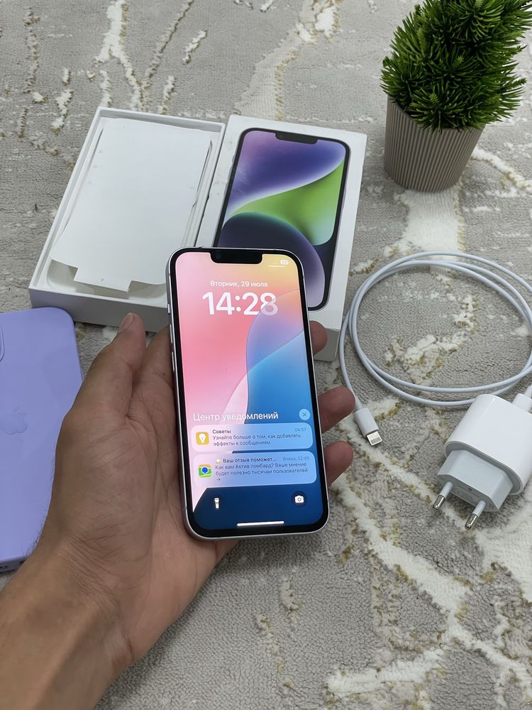 iPhone 14 128Gb 87% Фиолетовый
